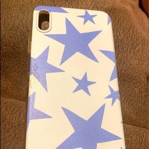 Silicone IPhone XS Max Cover with Stars